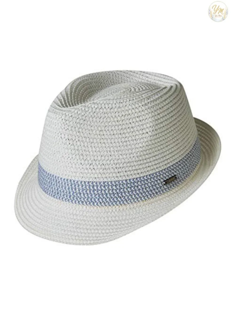 Packable Straw Fedora Sun Hat with UPF 50 for Travel Beach
